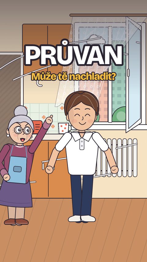 Obálka videa: Může tě průvan nachladit? Babička má napůl pravdu