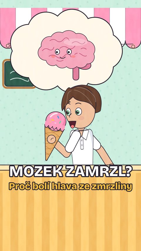 Obálka videa: Proč tě ze zmrzliny bolí hlava?
